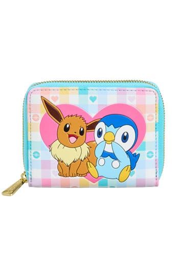 Pokemon by Loungefly Wallet Piplup and Eevee Friends