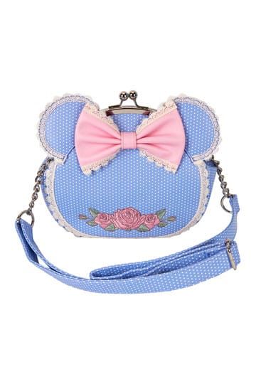 Disney by Loungefly Crossbody Minnie Floral and Lace Kisslock
