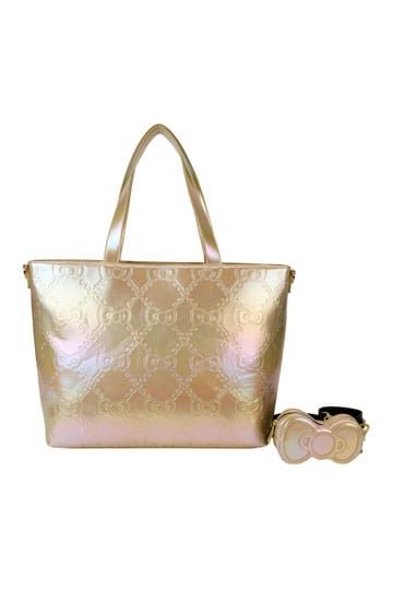 Hello Kitty by Loungefly Tote Bag 50th Anniversary Gold