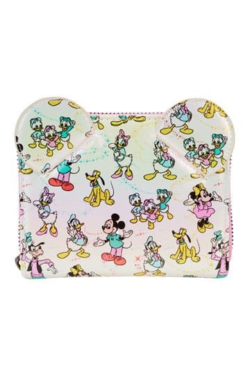 Disney by Loungefly Wallet Mickey & Friends 100th Anniversary AOP