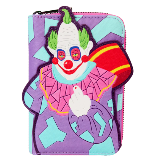 Zip Wallet Killer Clown Jumbo