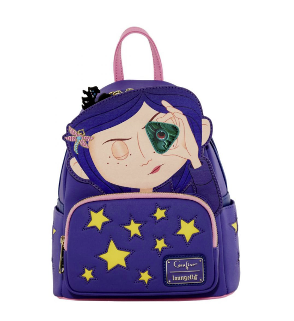 The Worlds of Coraline Mini Backpack Coraline Stars