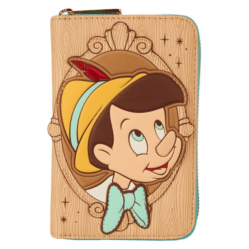 Pinocchio Zipper Wallet