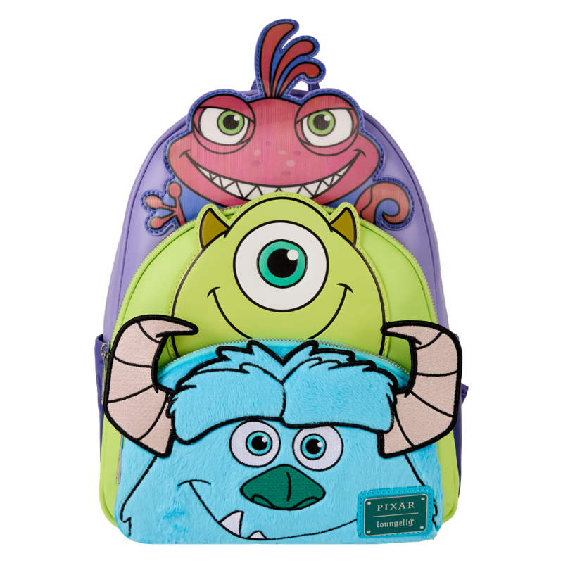 Mini backpack Triple pocket Monsters SA