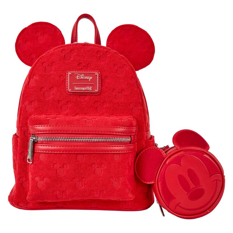 Mickey Ears mini backpack red