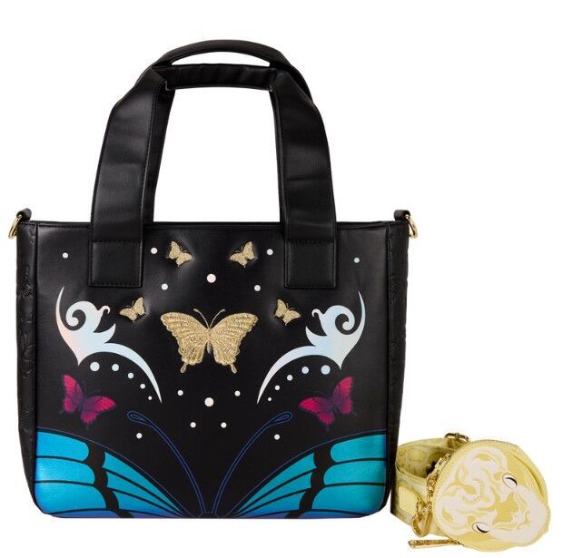 Britney Spears Butterfly tote bag with detachable coin pouch