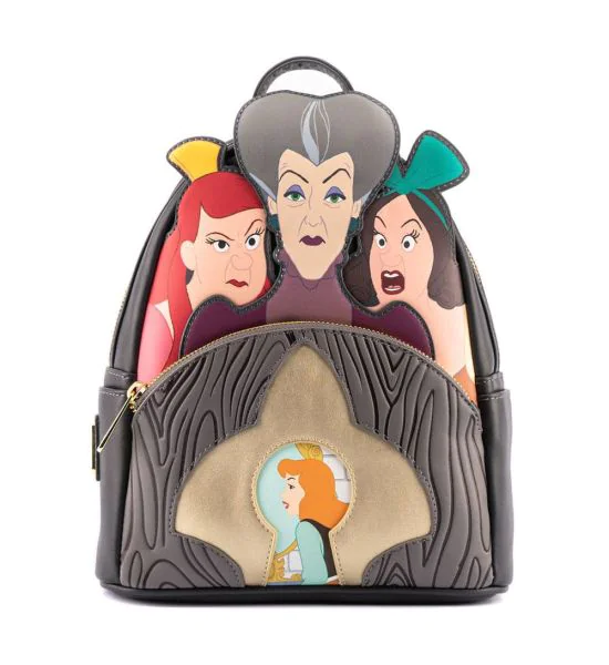 Cinderella Villains Scene Evil Stepmother And Step Sisters Loungefly Mini B