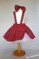 Tartan Pinafore Dress - Royal Stewart Tartan