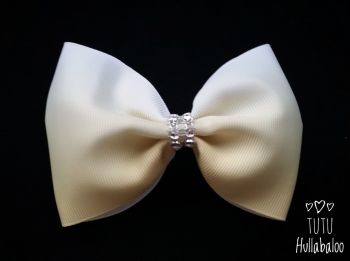 Ombre Yellow Tux Bow