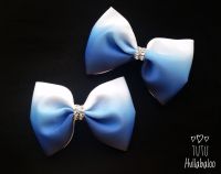 Ombre Navy/Blue Tux Bow
