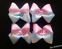 Ombre Pink/Blue Mega Bow