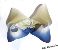 Ombre Mega Bow Yellow/Blue