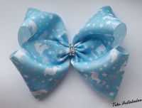 Unicorn Blue Mega Bow