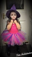 Witch Dress Pink/Purple/Silver