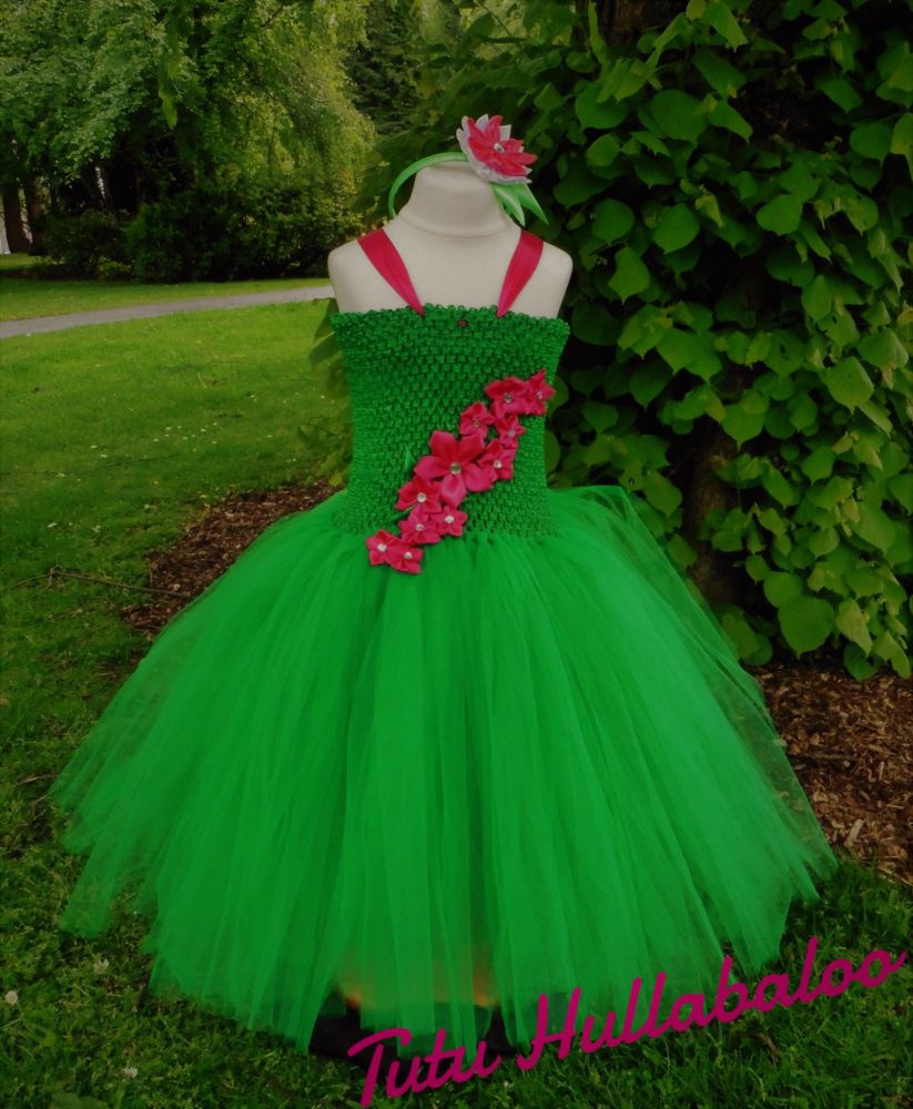 Ice Princess Dress Green