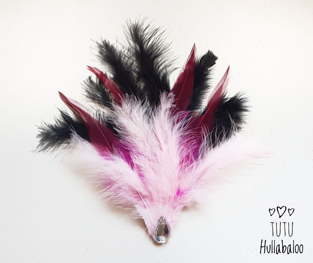 Feather Hairpieces