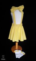 Pinafore Dress Yellow