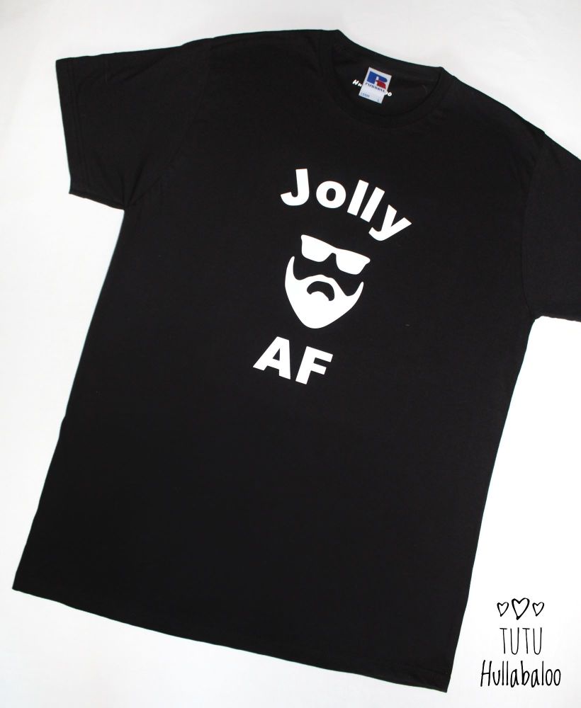Jolly AF Tshirt - Black/White