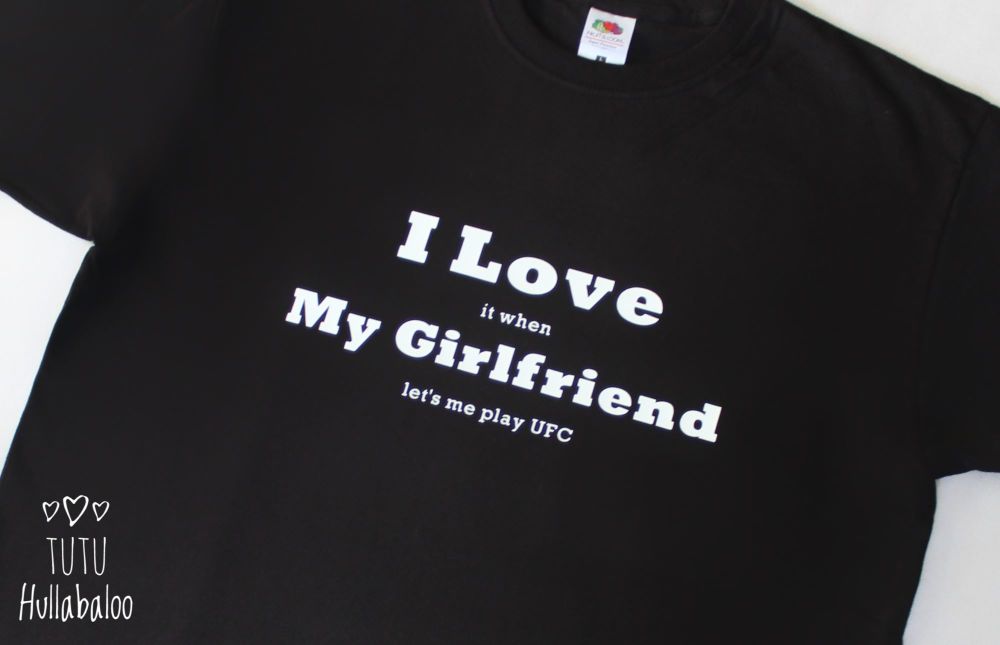 I Love my Girlfriend Tshirt