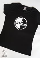 Ladyfit Tshirt Black - The Drop Circle 