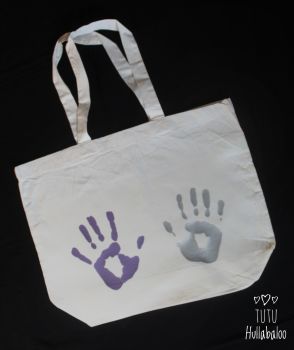 Maxi Tote Bag Custom - Hands
