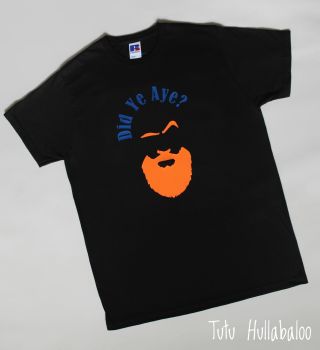 Did Ye Tshirt - Black/Blue/Orange 