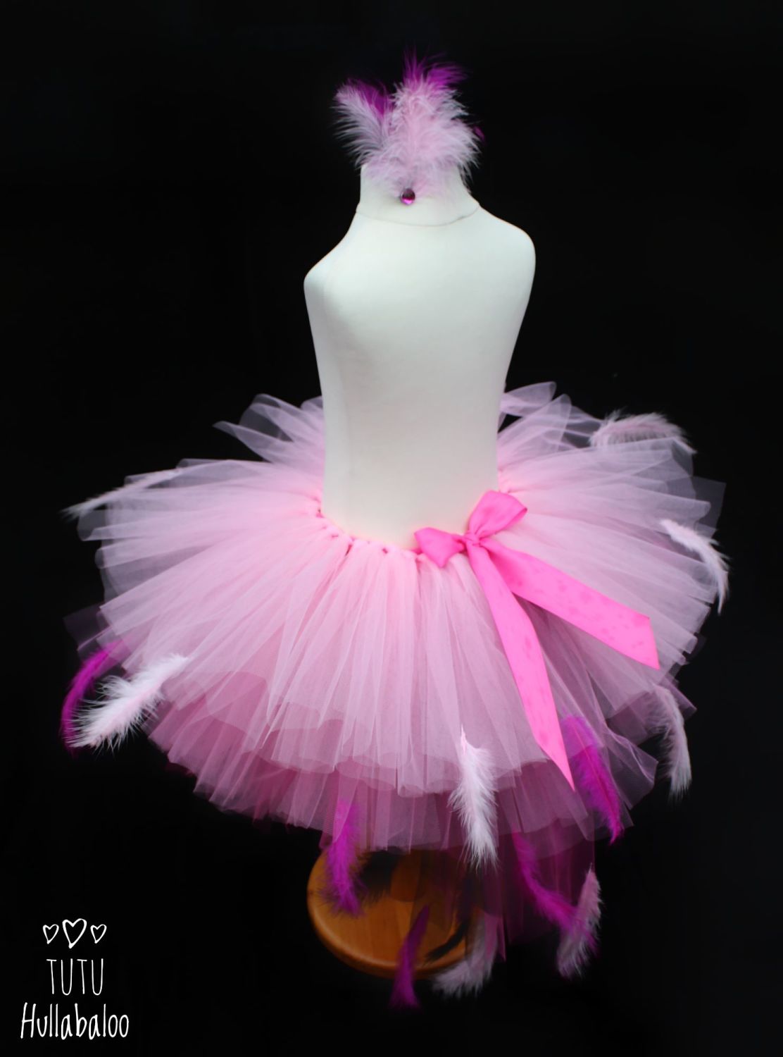 Pink Flamingo Tail Tutu - Child