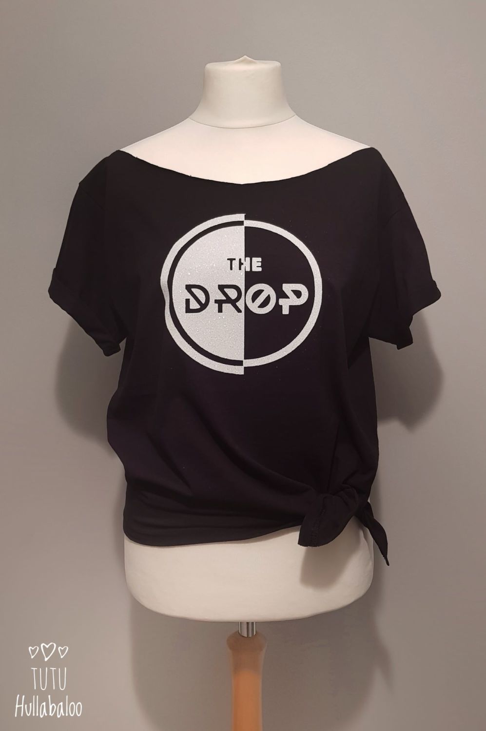 Cut off Tshirt Black - The Drop Circle 