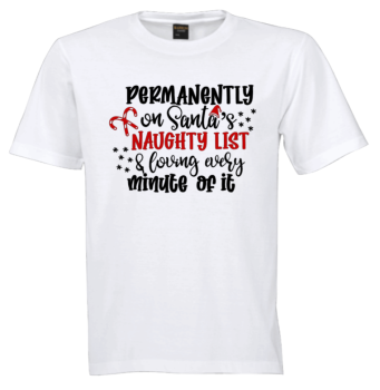 Naughty List Tshirt