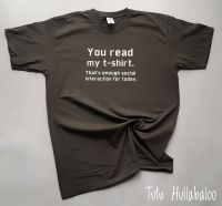 Enough Socialising Tshirt