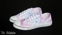 Spray Dyed Lowtops Customised