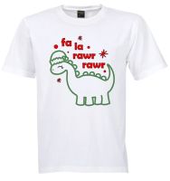 Fa La Rawr Rawr Dinosaur Tshirt