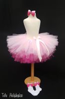 Plain Tutu Pink Ombre - Child