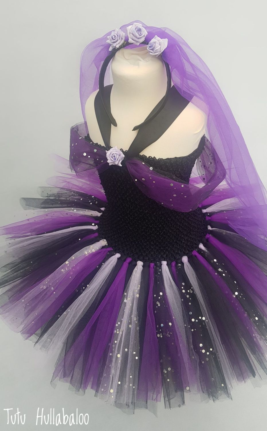 Princess Dress Purple/Black
