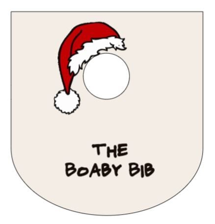 Christmas Boaby Bib