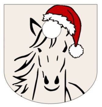 Unicorn Christmas Boaby Bib