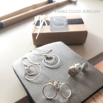 Make Two Pairs of Silver Earrings Workshop Voucher