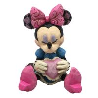 Minnie Mouse with Heart Mini Figurine 4054285