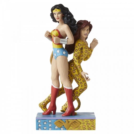 Pre-Order Wonder Woman and Cheetah Figurine 6005983