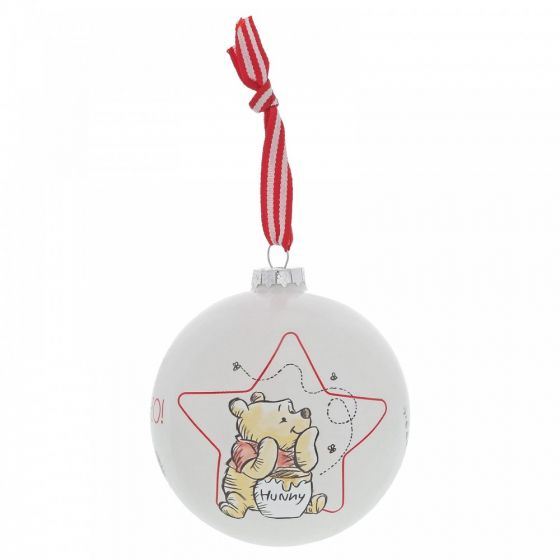 Pre-Order Winnie The Pooh Christmas Bauble A30245