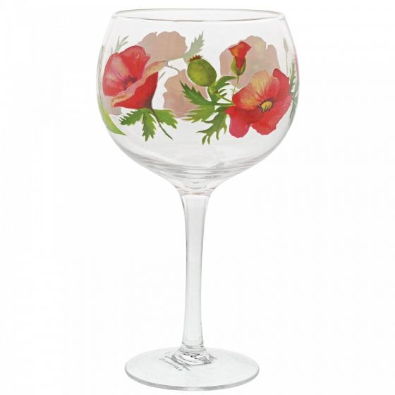 Pre-Order Poppies Copa Gin Glass A30183