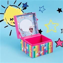 DISNEY MUSICAL JEWELLERY BOX - RAINBOWS MAKE ME SMILE PRODUCT CODE: DI317