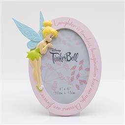 Pre-Order DISNEY TINKERBELL RESIN OVAL PHOTO FRAME PRODUCT CODE: DI787