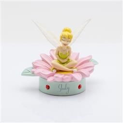 Pre-Order DISNEY TINKERBELL BIRTHSTONE FIGURINE - JULY PRODUCT CODE: DI798