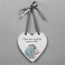 DISNEY CHRISTOPHER ROBIN RELIEF HEART EEYORE PLAQUE PRODUCT CODE: DI559