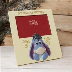 Pre-Order DISNEY BABY'S FIRST CHRISTMAS PHOTO FRAME - EEYORE PRODUCT CODE: 