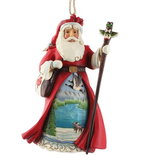 Canadian Santa Hanging Ornament 6009467