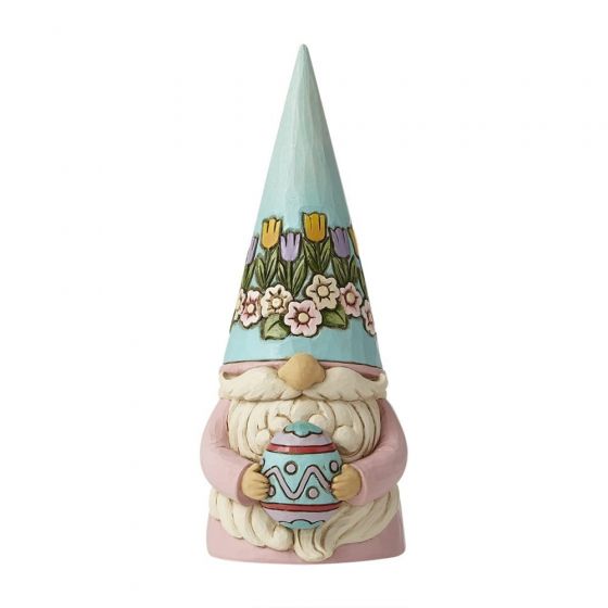 Easter Gnome Holding Egg Figurine 6008761