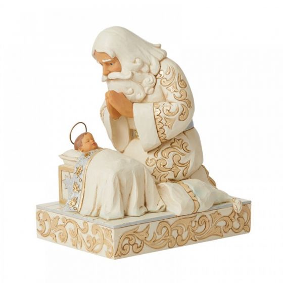 Holiday Lustre Santa with Baby Jesus 6009397