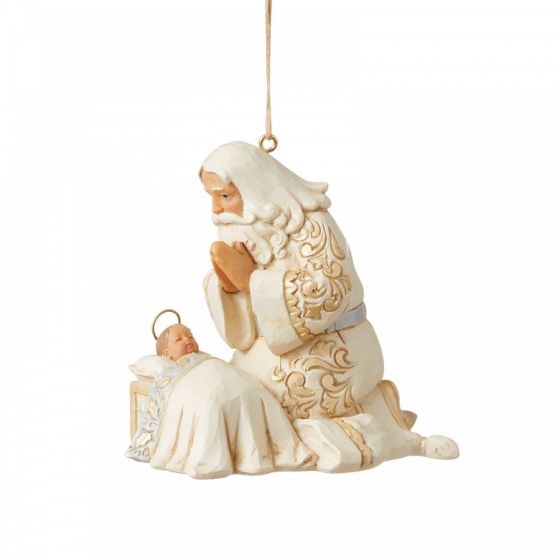 Holiday Lustre Santa with Baby Jesus HO 6009400